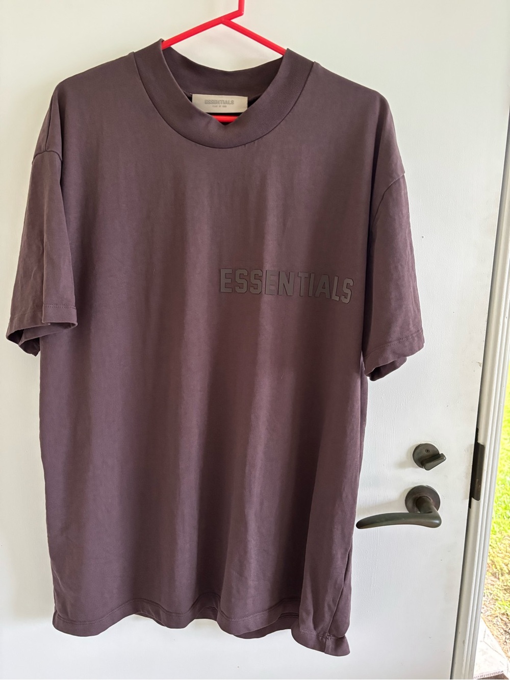 Essentials Fear of God shirt brown size medium streetwear